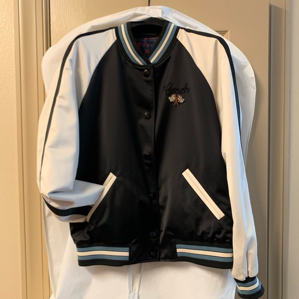 COACH Reversible Souvenir Varsity Jacket